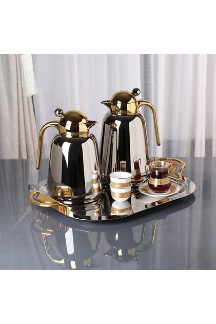 Gold Plated Silver Trams Vefu Set