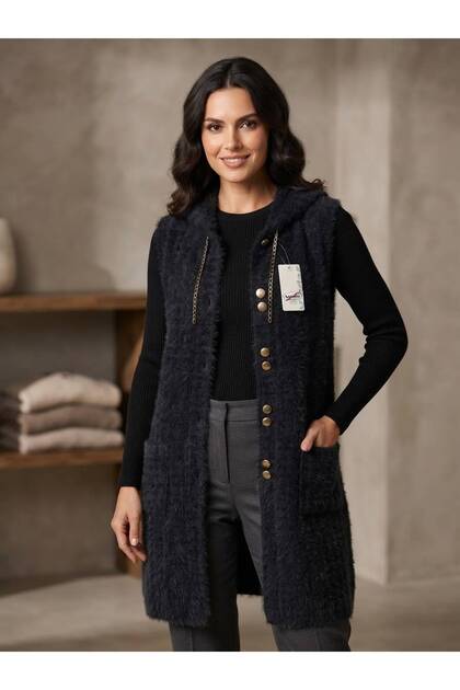 Women's Winter Thick Vest Cardigan