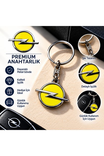 Opel Metal Anahtarlık