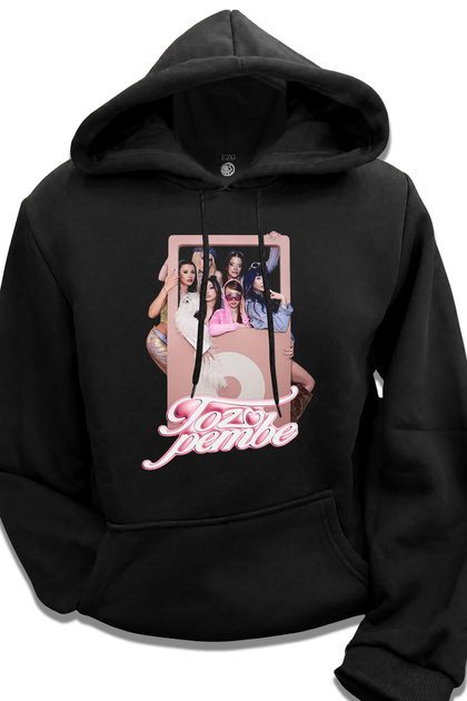 Manifest Group Dusty Pink Hoodie Girl Group Manifest Printed Girlband Hooded Sweatshirt Unisex 100% Cotton Breathable Fabric Hoodie