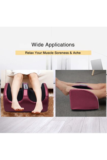 Electric Foot Massager Heating Therapy Hot Compression