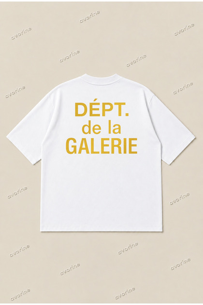 Gallery Dept De La Galeria Sari Printed Oversize Unisex Boxy Cut 100% Cotton Breathable Tshirt | Streetwear