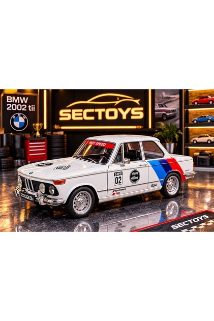 1:24 BMW 2002 Ti Diecast Model Araba Açılan Kapılar BMW Klasik Nostaljik Model Araba