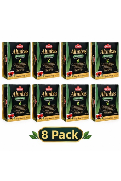 Altınbaş Tomurcuklu (Bergamot Flavored) Cup of Tea Bags 200Gr X8 Pieces