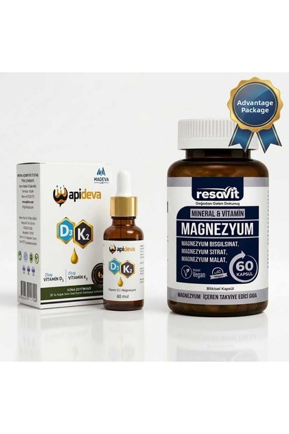 Advantage Package 1 | Magnesium + D3K2 2 in One