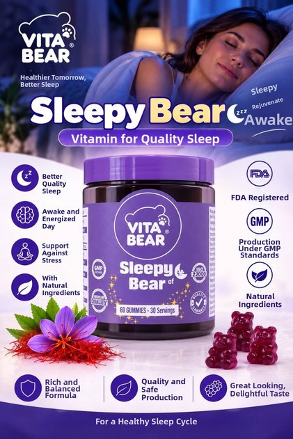 Sleepy Bear 60 Gummy (New Content)