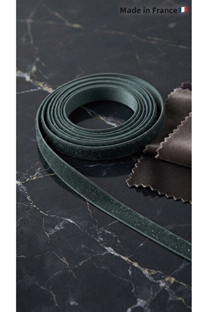 French Glitter Elastic Velvet / Sewing Decoration Strip / Decorative Strip / Special Occasion Decoration Ribbon 9mm - 10Meters