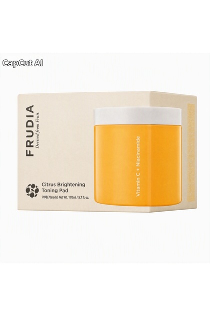 Citrus Vitamin C Brightening Toning Pad (70 Pieces)