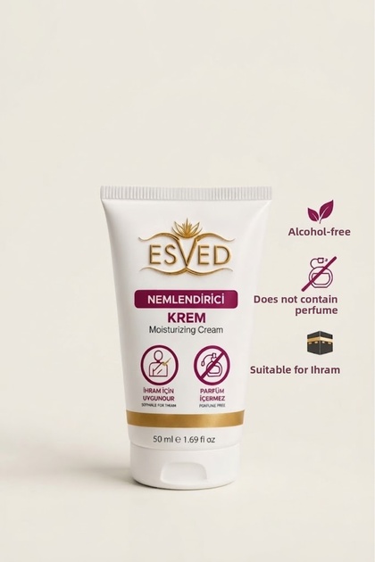 Unscented and Alcohol-Free Moisturizing Cream 50 ml Tube