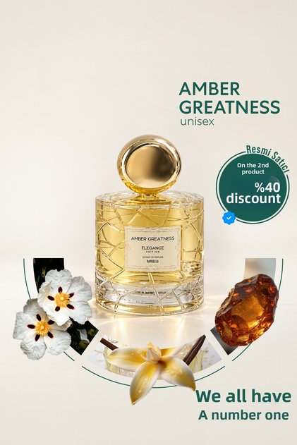 NICHE ELEGANCE AMBER GREATNESS يوني سكس 100 مل EXTRAIT DE PERFUME