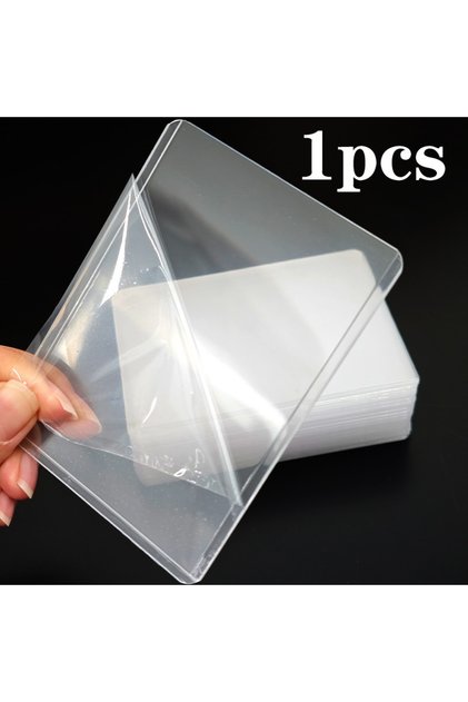 1pcs 50pcs Hard Card Sleeves Protector Holder Covered With Protective Film For Yugioh PKM PTCG Game