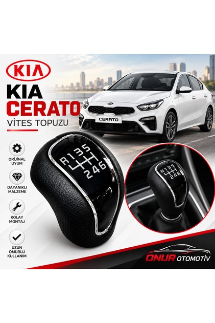 Kia Gear Shift Knob Ceed / Cerato 2012 - 2019 Model Compatible 6 Forward