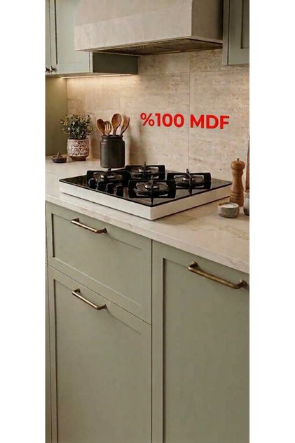 60x53 Ocak Altı Aparatı Ankastre Ocak MDF lam