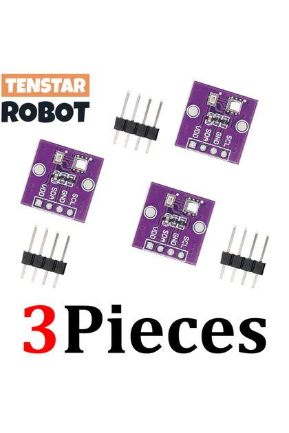 3pcs AHT20 BMP280 TENSTAR 3pcs AHT20+BMP280 Temperature And Humidity + Air Pressure Sensor Digital S