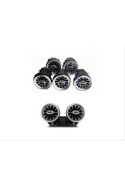 Mercedes W205 Ventilation Grille Ambient Set 3 Colors Front and Rear 2014 / 2018