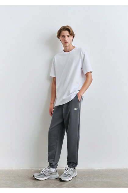 Printed Anthracite Sweatpants 0010512-80776