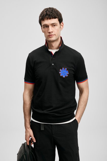 Gavin Smart Men's Polo Shirt Black