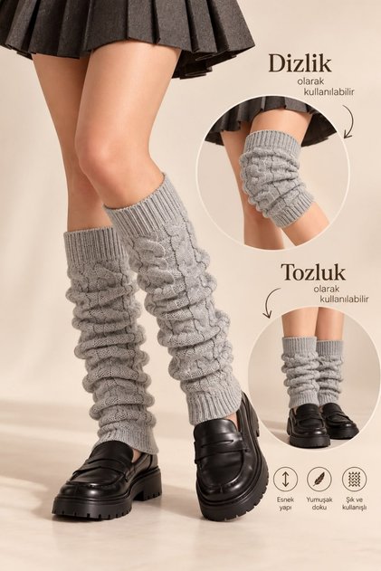 Women's Winter Knee Pads Leggings Socks