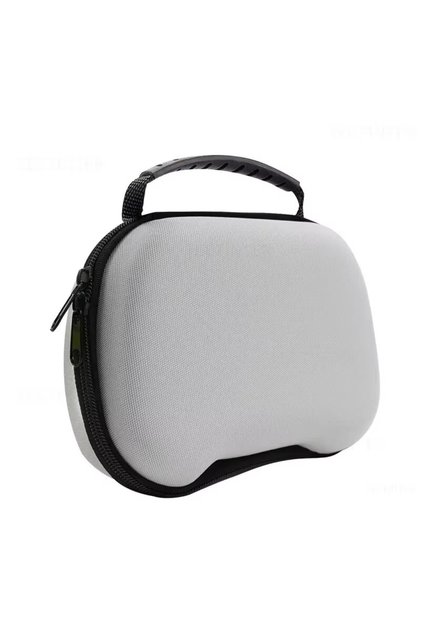 PS5 White Game Controller Universal Storage Bag Controller Storage Bag For Xbox/PS5 EVA Hard Shell G