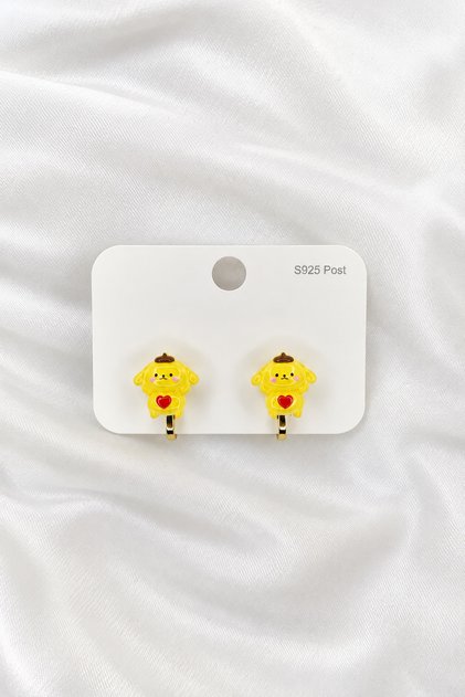 Steel Children's Earrings - Clip-On (Non-Pierced) - Character Model - for Non-Pierced Ears