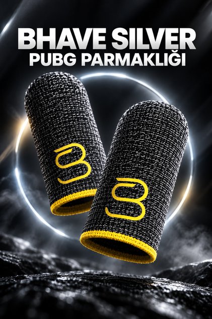 Pubg Parmaklık 1 Çift-pubg Parmak Eldiveni- Silver Ter Geçirmez Oyuncu Parmaklığı-espor Parmaklık