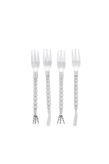 Stainless Steel Forks set of 4 with Round Handle from Aseeb