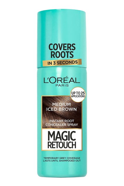 Magic Retouch spray instant pentru camuflarea rădăcinilor încolțite, între vopsiri, 7 Cool Satin, 75 ml