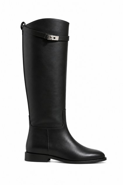 Black Classic Riding Boots 23556