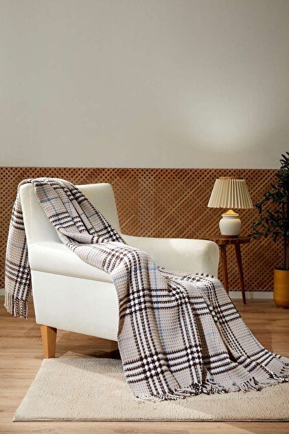 Scotch Check Single Cotton Blanket 150X220 cm