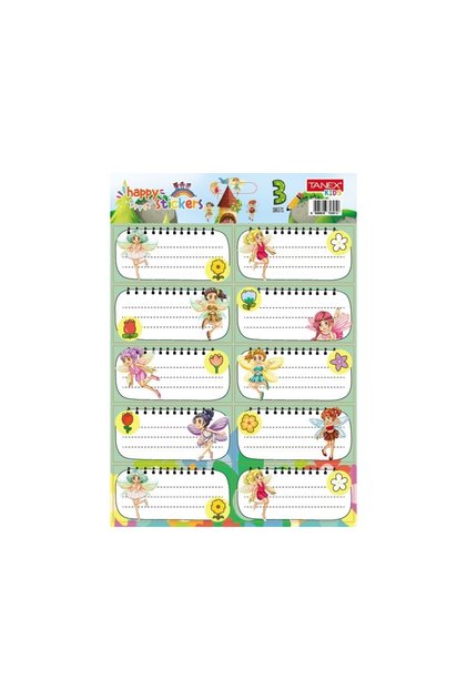 ETICHETE ȘCOLARE 30/BUC. ZÂNE TLS-819