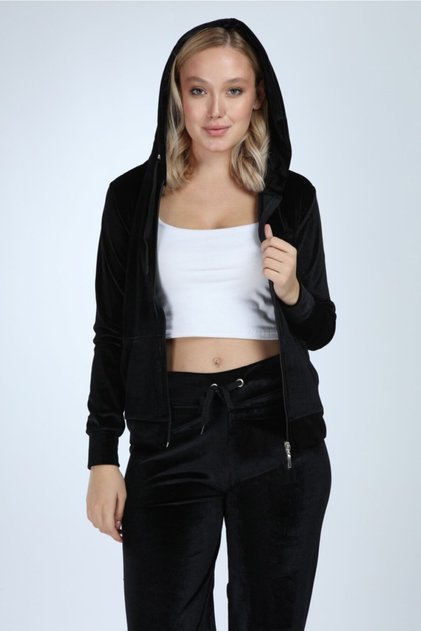 Women's Stone-Free Wide-Leg Velvet Suit