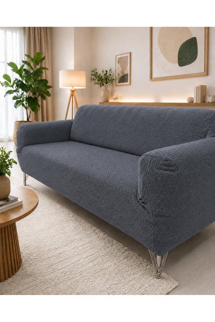 Jakarli 3-Seater Sofa Cover, Sofa Bed Cover. Elastic and Flexible, (Product Contents 1 Piece)