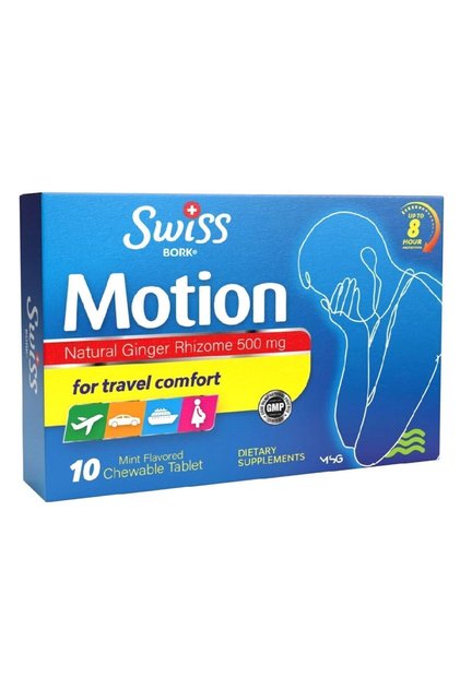 Motion 10 Tablet Mide Bulantısını Engellemeye Yardımcı Olur.