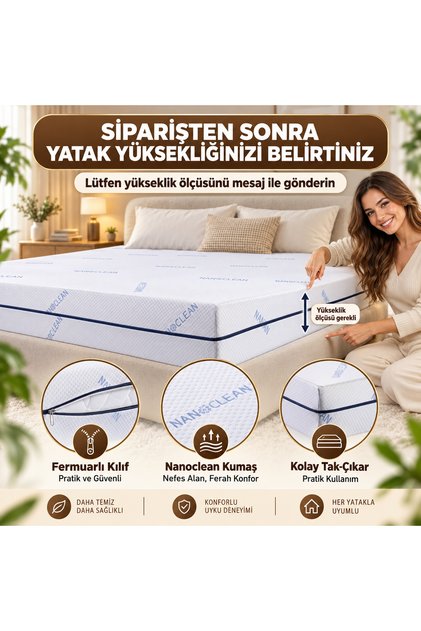 NANO Kılıf Yatak kılıfı yatak örtüsü yatak koruyucusu bed cover