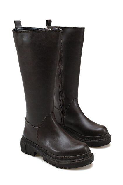 Women's Brown Leather Boots