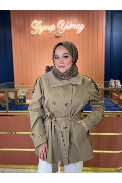 Elena Trench Coat Beige
