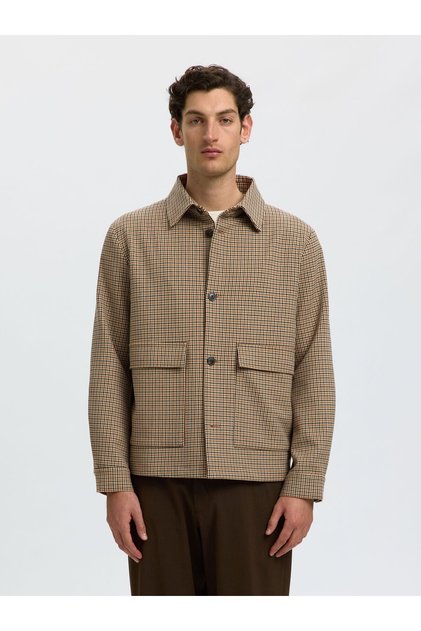 Cămașă tip overshirt, croială normală