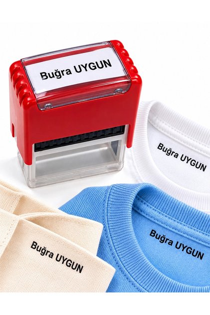 Kişiye Özel Kıyafet Kaşesi – İsim Baskılı Tekstil Kaşesi