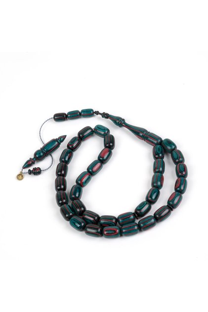 Camphor Tree Capsule Cut 10X14Mm Prayer Beads