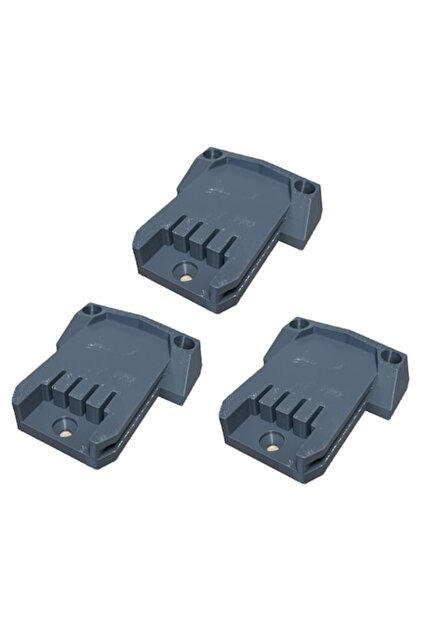 Set de 3 suporturi individuale pentru tavan/raft 20v, Organizator individual pentru unelte de 20v