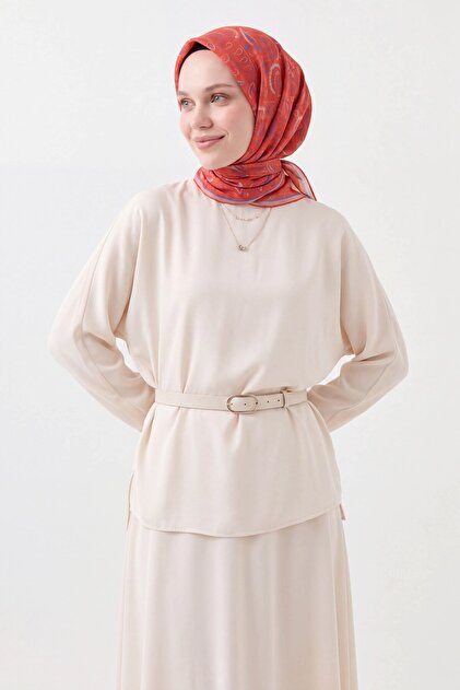 Soft Scarf Ethnic Orange