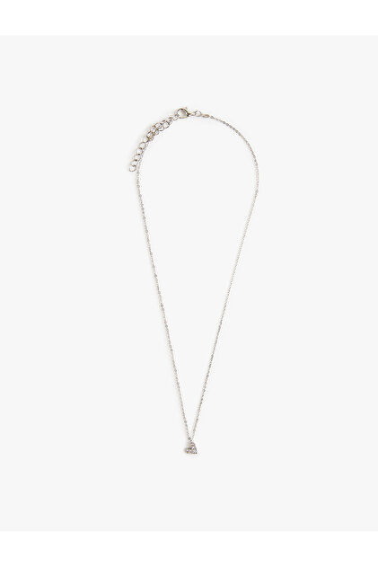 Heart Pendant with Hanging Stone