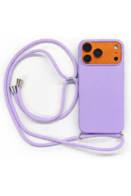 Viper Adjustable Neck and Crossbody Strap Drawstring Hands-Free Protective Case Compatible with iPhone 18 Pro Lilac