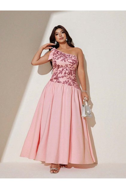Μάξι φόρεμα, ροζ