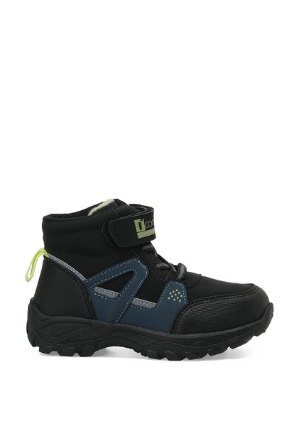 Pan P Black Boys' Outdoor Boots