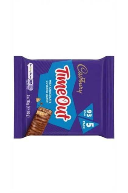 Cadbury Time Out Chocolate - 5 Pieces (18g)