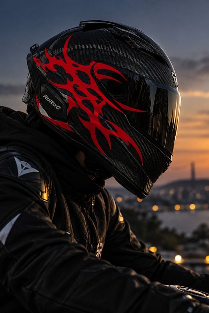 Ultra tribal v2 gothic sticker for helmet and motorcycle (1 piece)
