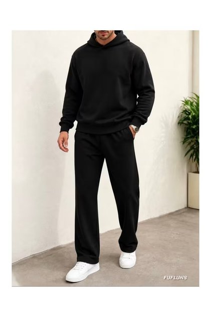Men's Oversize Hooded Tracksuit Set