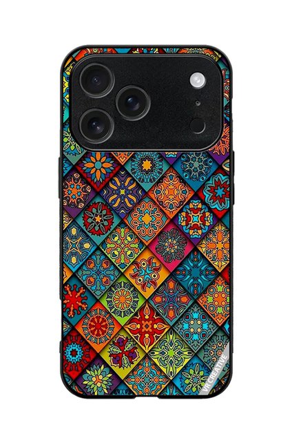 Protective Case Cover For Apple iPhone 18 Pro Max Mix Flower Design Multicolour