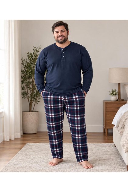 Plus Size Men's Pajamas